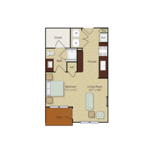A1 - The Southwestern, luxury 1 & 2 bedroom apartments in Dallas