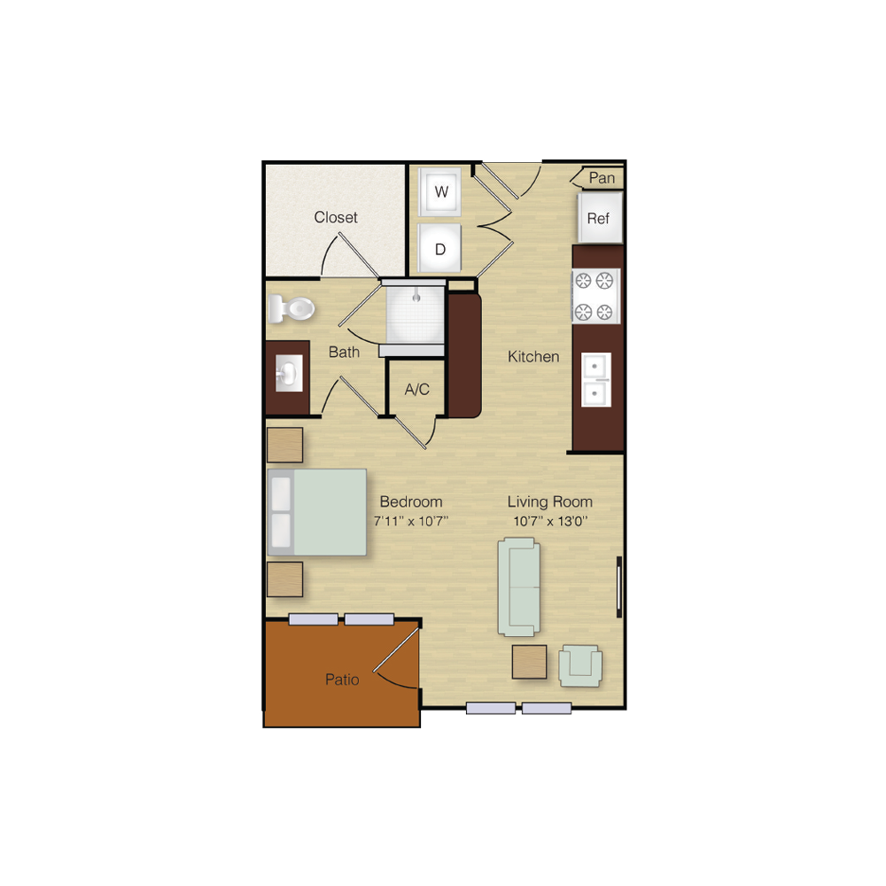 A1 - The Southwestern, luxury 1 & 2 bedroom apartments in Dallas