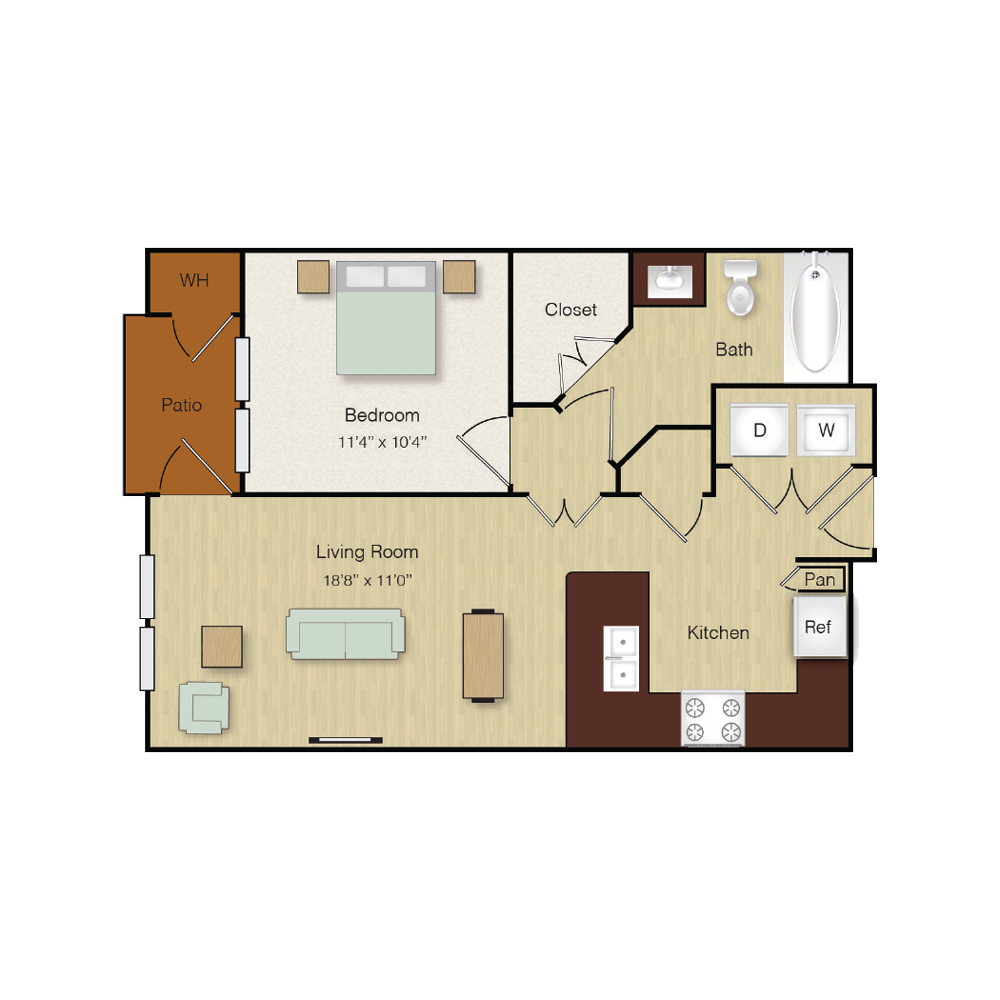 A4 - The Southwestern, luxury 1 & 2 bedroom apartments in Dallas